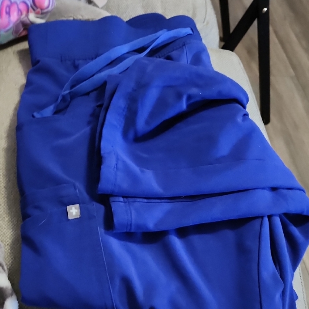 Figs Kade Pants In Deep Royal Blue